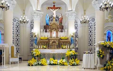 Inside Tan Dinh Church (collected)